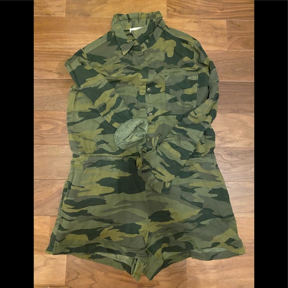 March On Cotton Pocketed Drawstring Romper - Picture 5 of 5